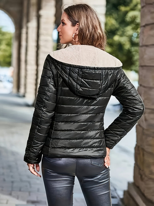 EB | Warme Gepolsterte Hoodie-Jacke