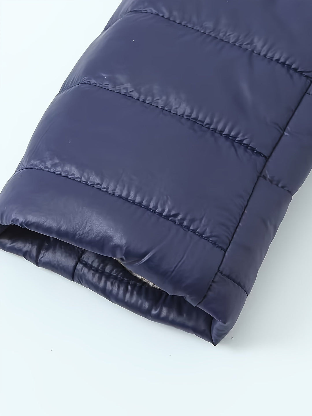 EB | Warme Puffy-Jacke mit Reißverschluss und Kunstpelzfutter