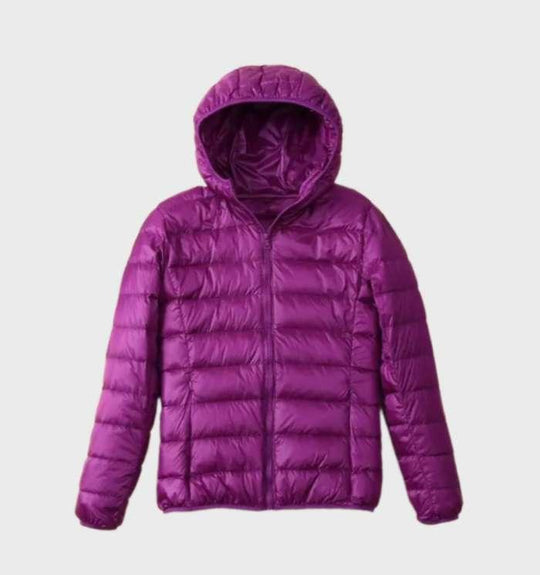 EB | Warme Daunenjacke mit Kapuze für Frauen