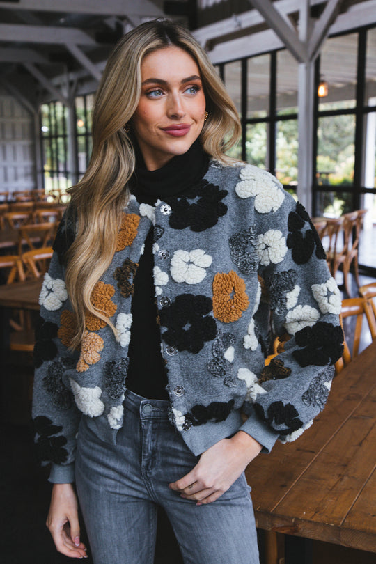 EB | Gefrorene Blume Sherpa Jacke