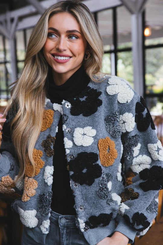 EB | Gefrorene Blume Sherpa Jacke