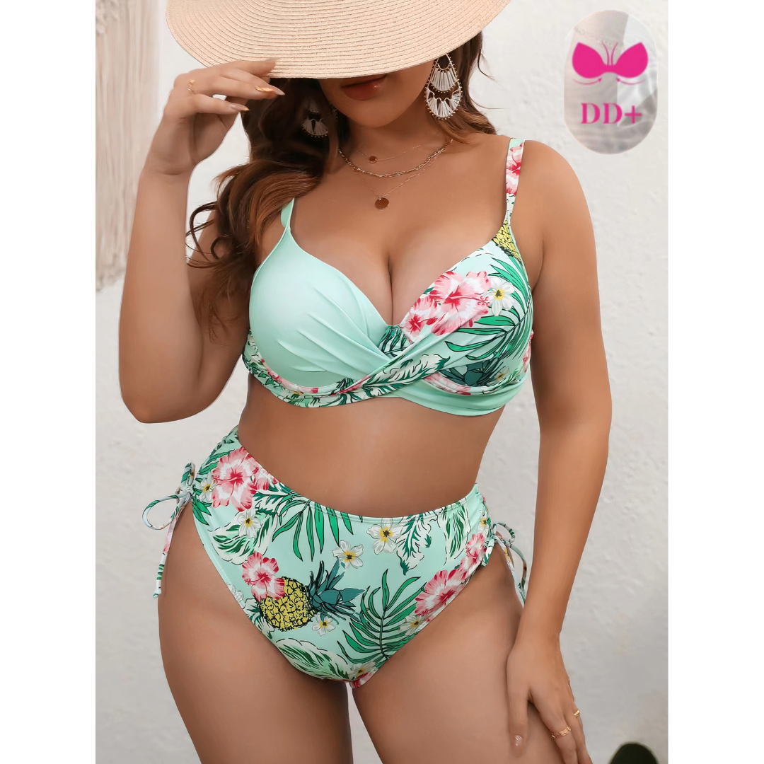 EB | Plus Size Curvy Bikini Set