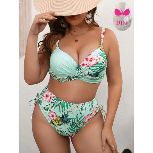EB | Plus Size Curvy Bikini Set