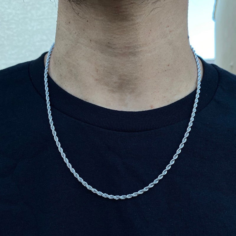 EB Stilvolle Herren-Halskette mit Kette