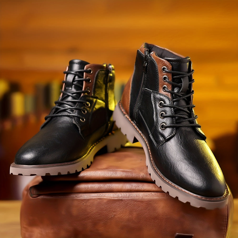 EB – Klassische Herbst Stiefel mit Reißverschluss für Männer