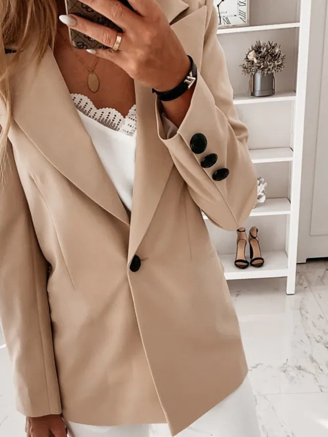 EB | Lässiger Ein-Knopf-Blazer