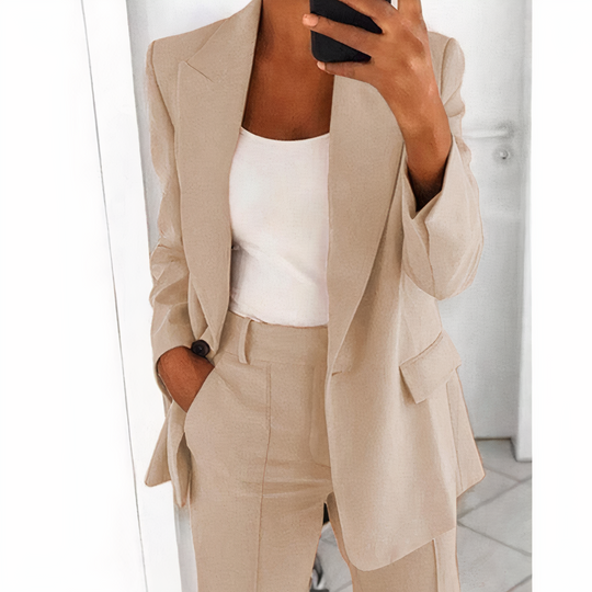 EB | Blazer Set Jacke und Hose für Damen