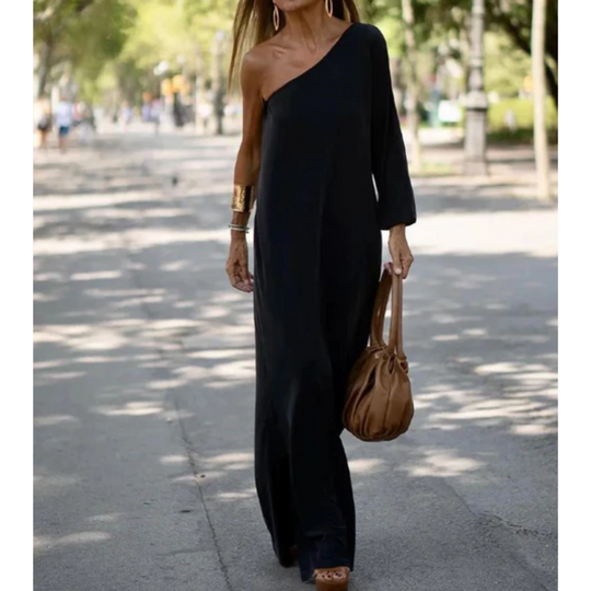 EB | Elegantes und Leichtes Ein-Schulter-Kleid