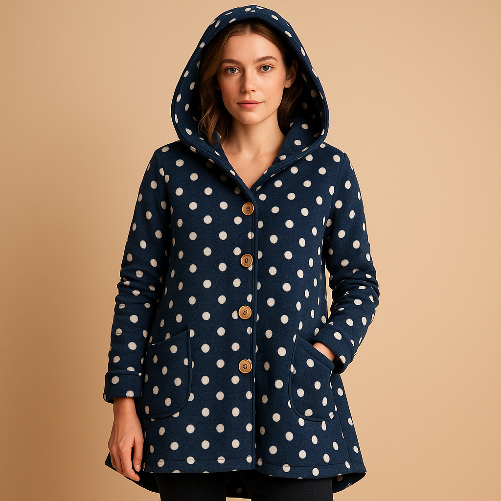 EB | Weiche Damen Teddyjacke mit Kapuze
