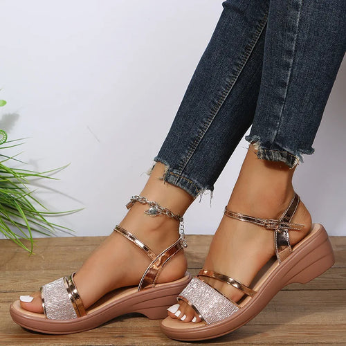 EB | Orthopädische Sandalen mit Keilabsatz