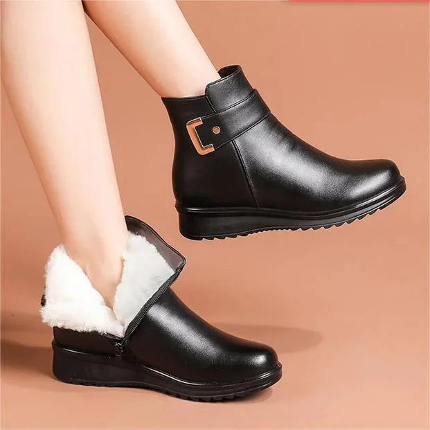 EB | Orthopädische Leder Damenstiefel