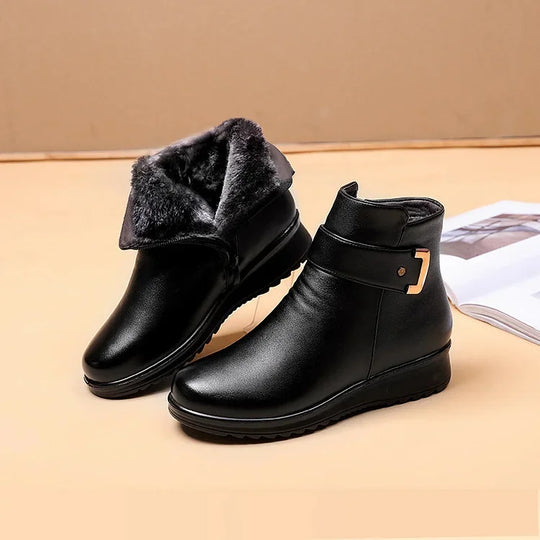 EB | Orthopädische Leder Damenstiefel