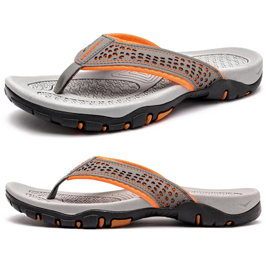 EB | Herren Schwarz Outdoor Sandalen Robust