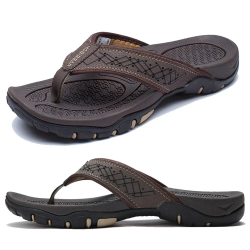 EB | Herren Schwarz Outdoor Sandalen Robust