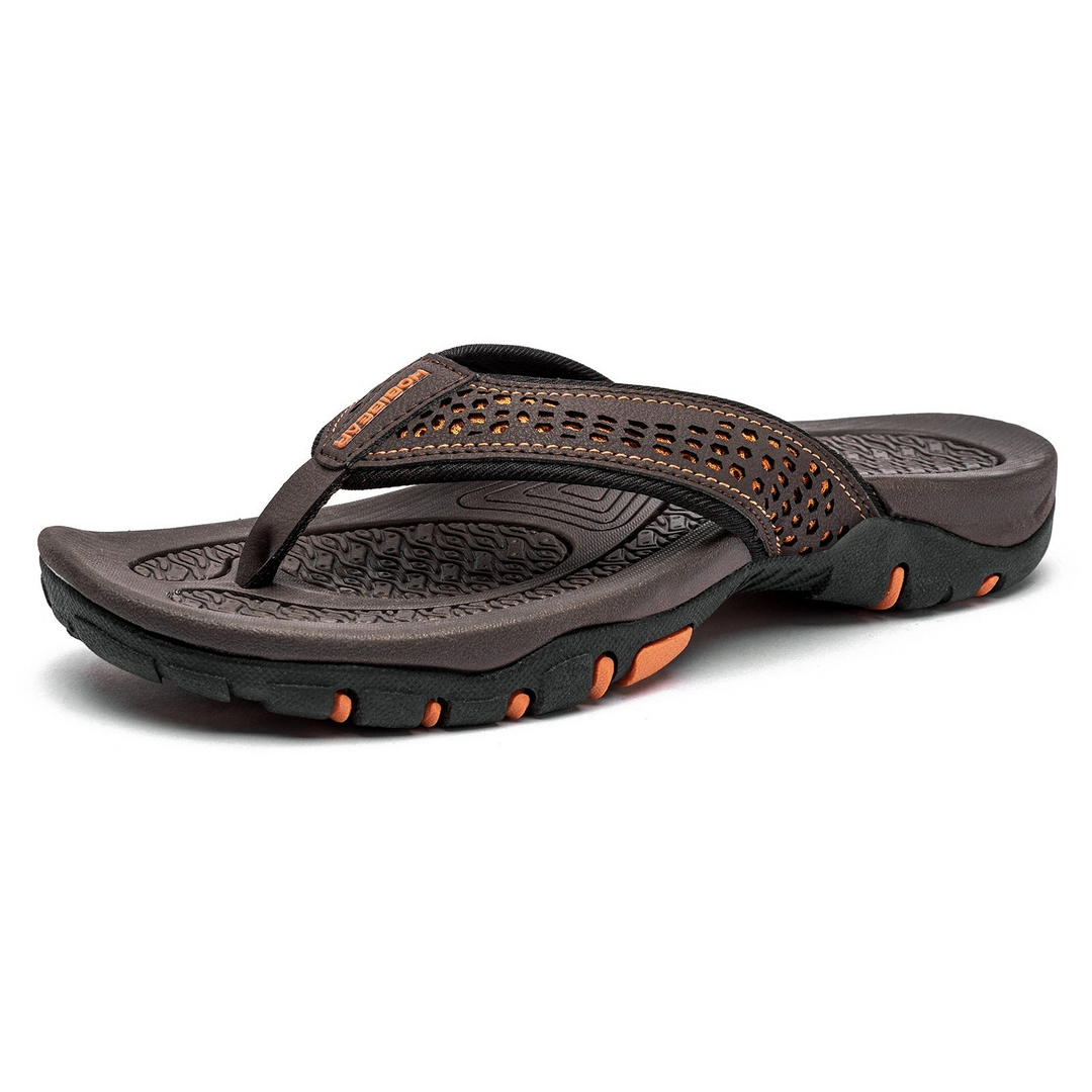 EB | Herren Schwarz Outdoor Sandalen Robust