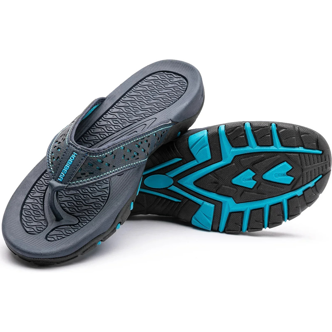 EB | Herren Schwarz Outdoor Sandalen Robust