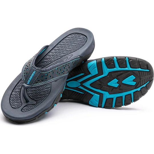 EB | Herren Schwarz Outdoor Sandalen Robust