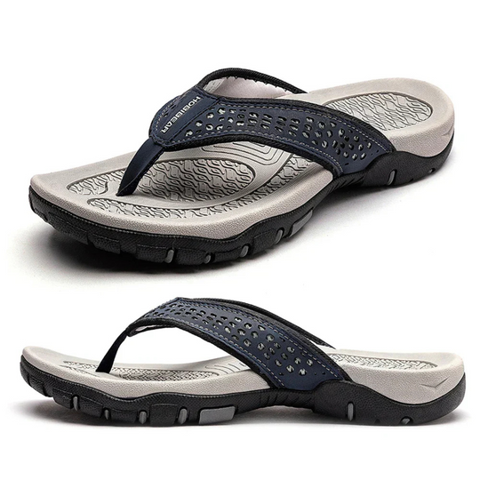 EB | Herren Schwarz Outdoor Sandalen Robust