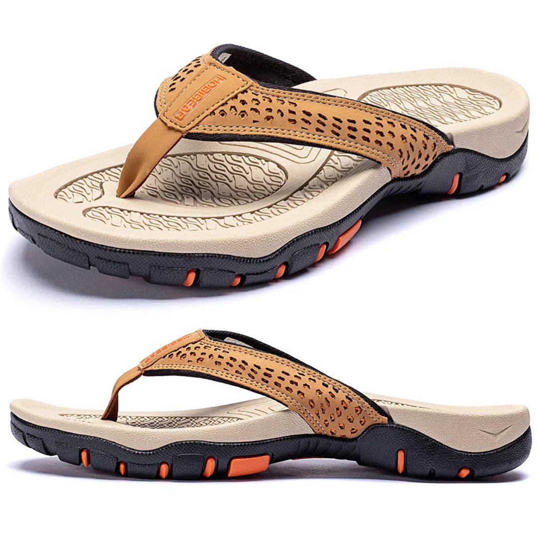EB | Herren Schwarz Outdoor Sandalen Robust