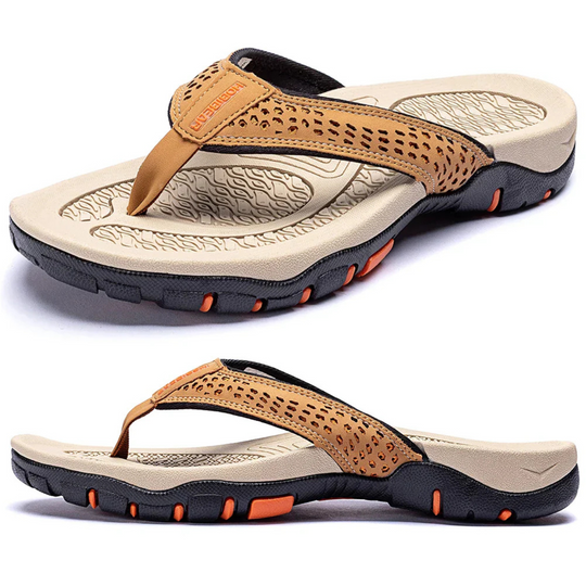 EB | Herren Schwarz Outdoor Sandalen Robust