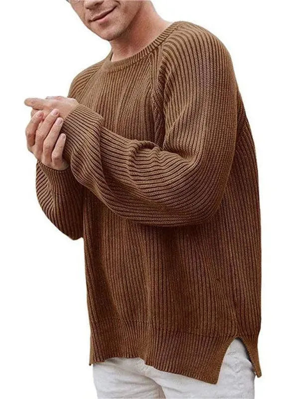 EB | Lockere Herren Rundhals Pullover