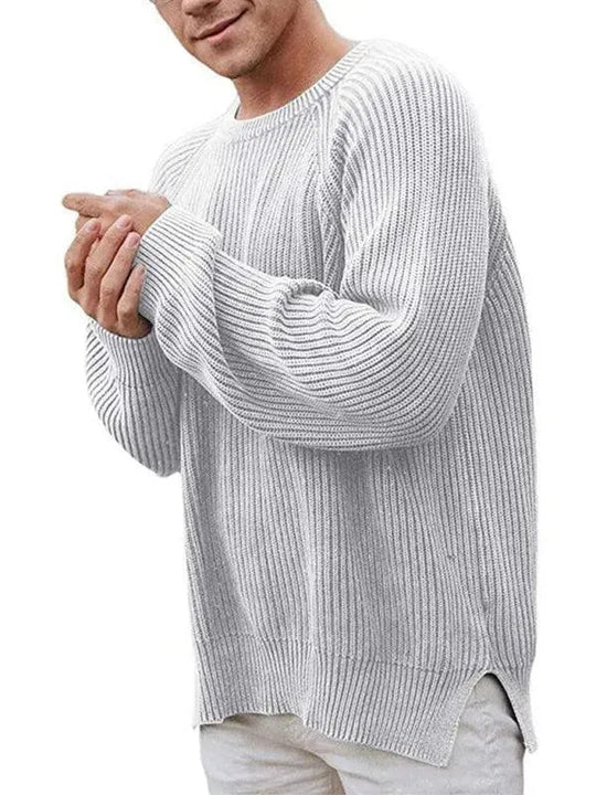 EB | Lockere Herren Rundhals Pullover