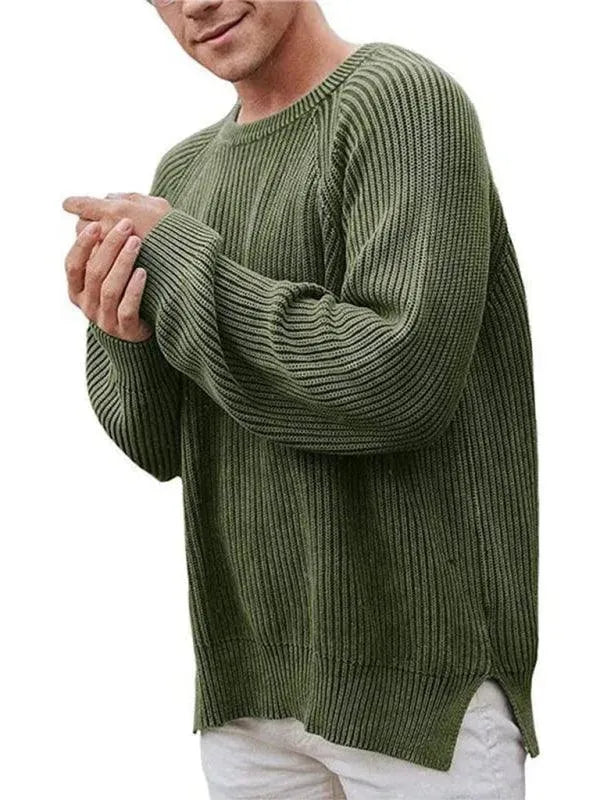 EB | Lockere Herren Rundhals Pullover