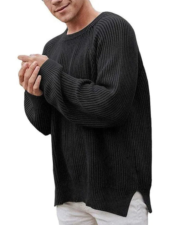 EB | Lockere Herren Rundhals Pullover