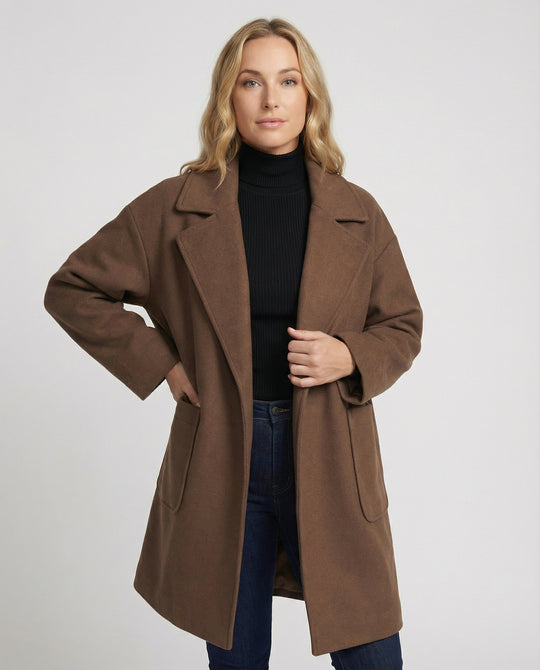 EB | Oversized Wollmantel für Damen