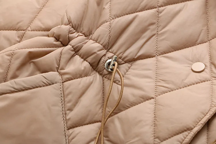 EB | Übergröße Argyle-Muster Polsterjacke - Stilvoll & Bequem