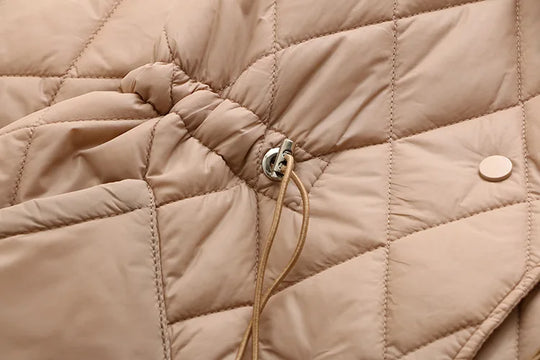 EB | Übergröße Argyle-Muster Polsterjacke - Stilvoll & Bequem