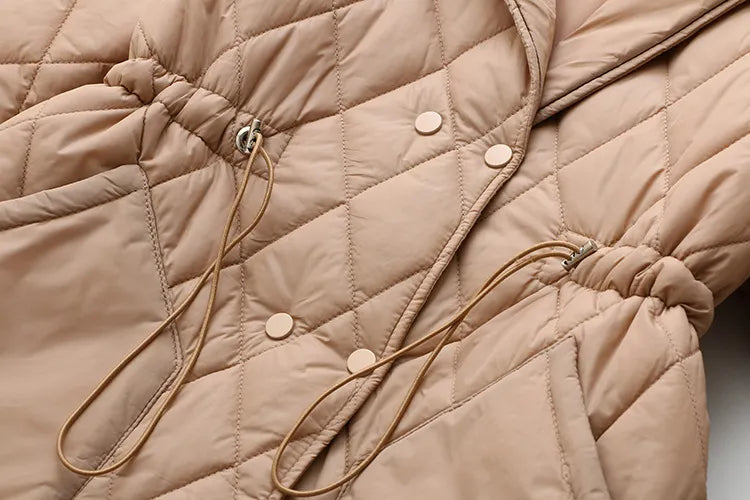 EB | Übergröße Argyle-Muster Polsterjacke - Stilvoll & Bequem
