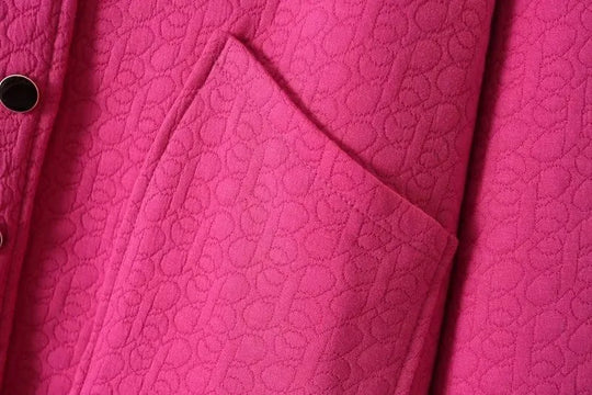 EB | Übergroße Prägung Dicke Jacke - Stylisch & Warm