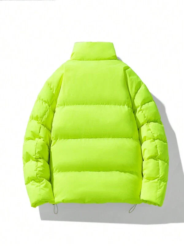 EB | Übergrößen fluoreszierende Männer Winterjacke