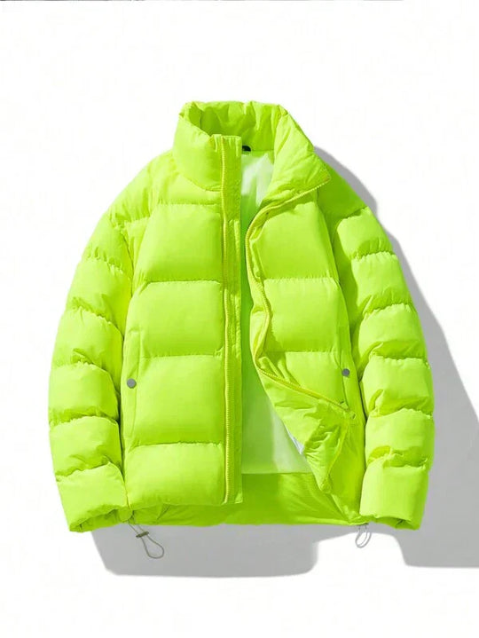 EB | Übergrößen fluoreszierende Männer Winterjacke