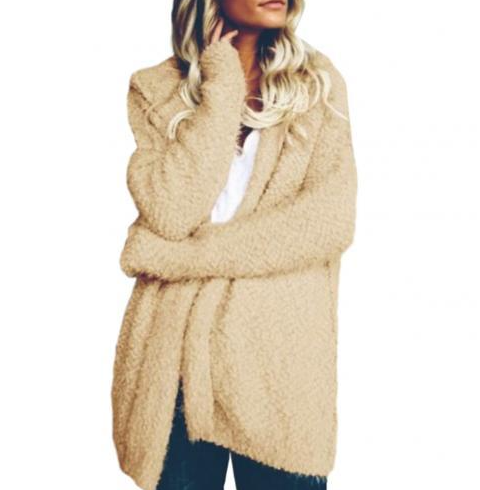 EB | Oversized Jacke - Bequemer Lockere Schnitt für Frauen