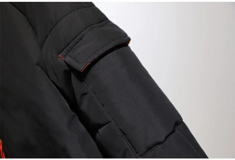EB | Übergroße Lange Gepolsterte Jacke - Bequeme & Stilvolle Oberbekleidung