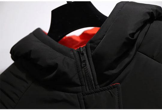 EB | Übergroße Lange Gepolsterte Jacke - Bequeme & Stilvolle Oberbekleidung