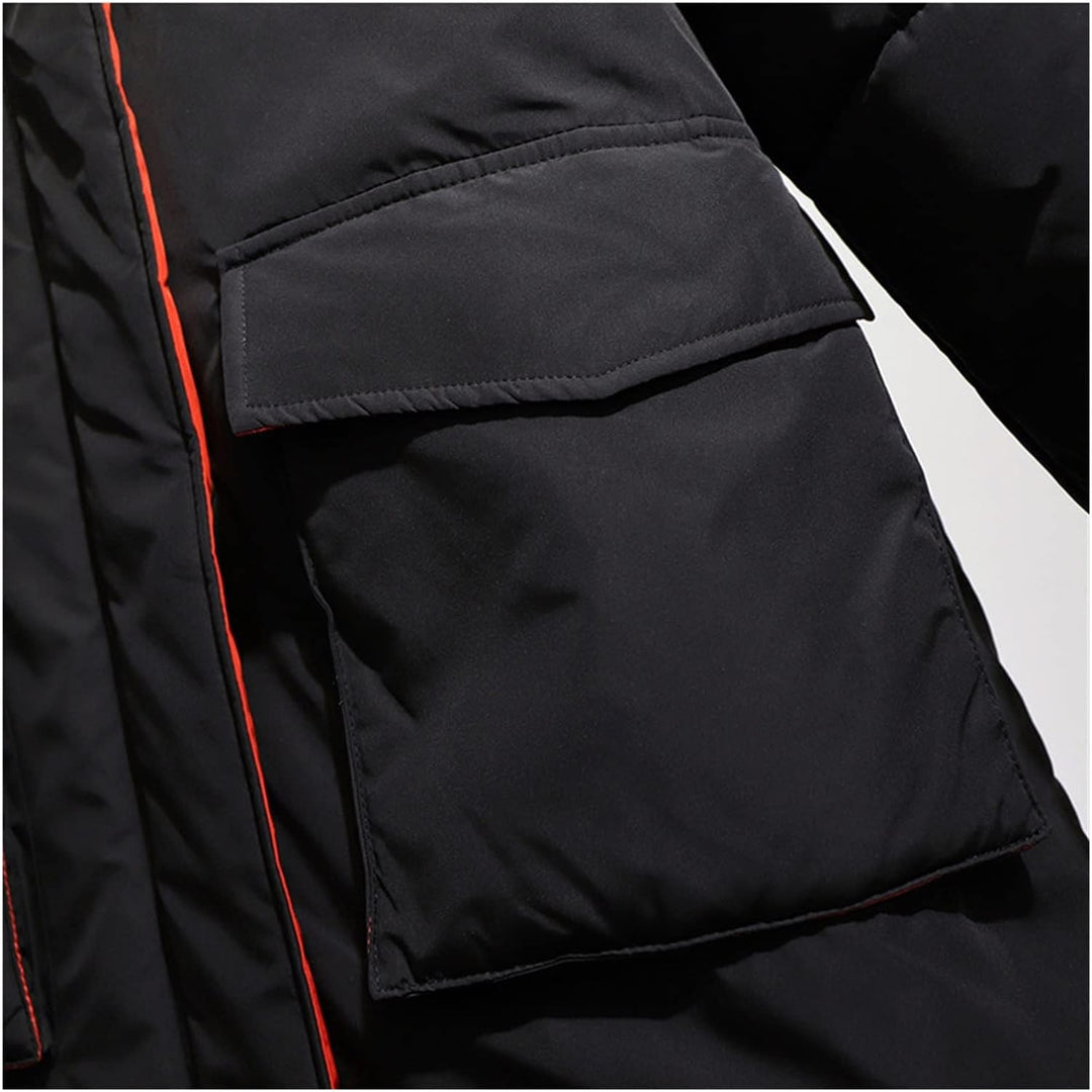 EB | Übergroße Lange Gepolsterte Jacke - Bequeme & Stilvolle Oberbekleidung