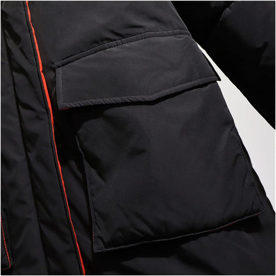 EB | Übergroße Lange Gepolsterte Jacke - Bequeme & Stilvolle Oberbekleidung
