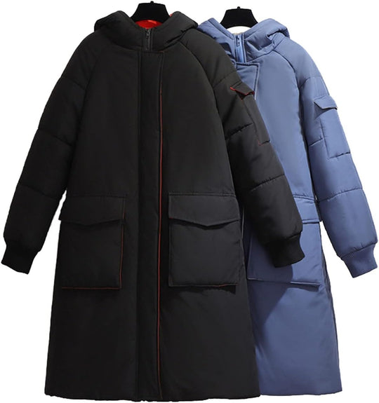 EB | Übergroße Lange Gepolsterte Jacke - Bequeme & Stilvolle Oberbekleidung