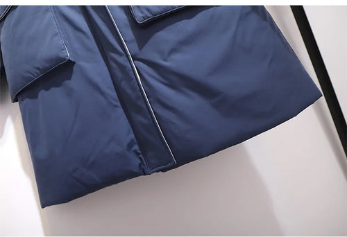 EB | Übergroße Lange Gepolsterte Jacke - Bequeme & Stilvolle Oberbekleidung