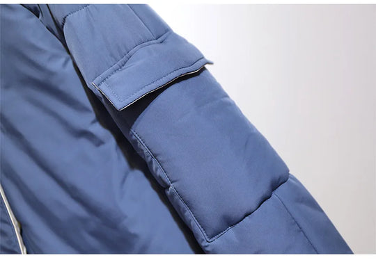 EB | Übergroße Lange Gepolsterte Jacke - Bequeme & Stilvolle Oberbekleidung