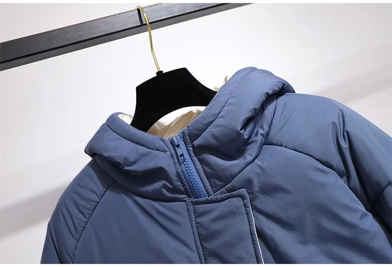 EB | Übergroße Lange Gepolsterte Jacke - Bequeme & Stilvolle Oberbekleidung