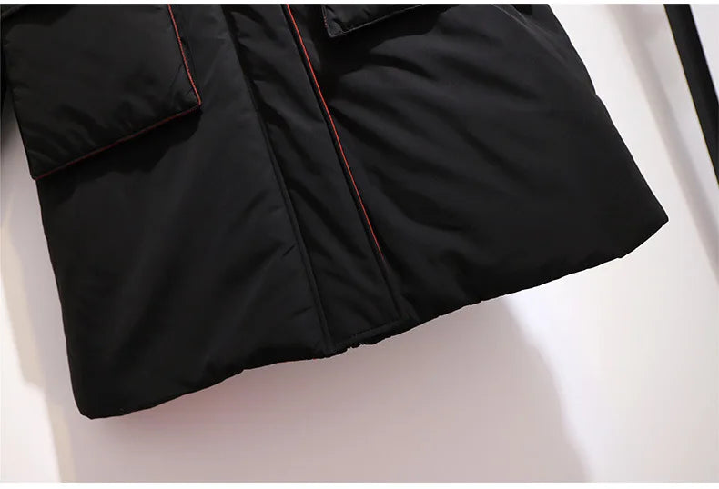 EB | Übergroße Lange Gepolsterte Jacke - Bequeme & Stilvolle Oberbekleidung