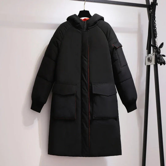 EB | Übergroße Lange Gepolsterte Jacke - Bequeme & Stilvolle Oberbekleidung
