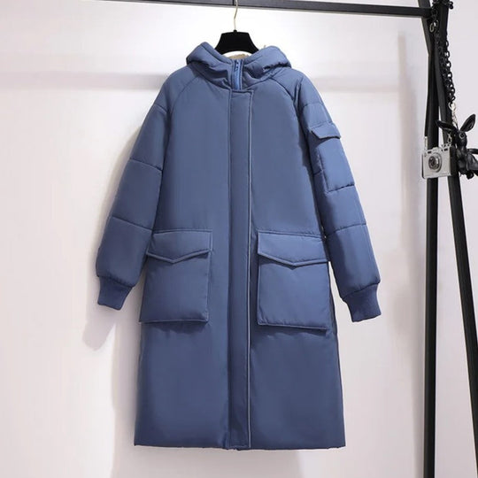 EB | Übergroße Lange Gepolsterte Jacke - Bequeme & Stilvolle Oberbekleidung