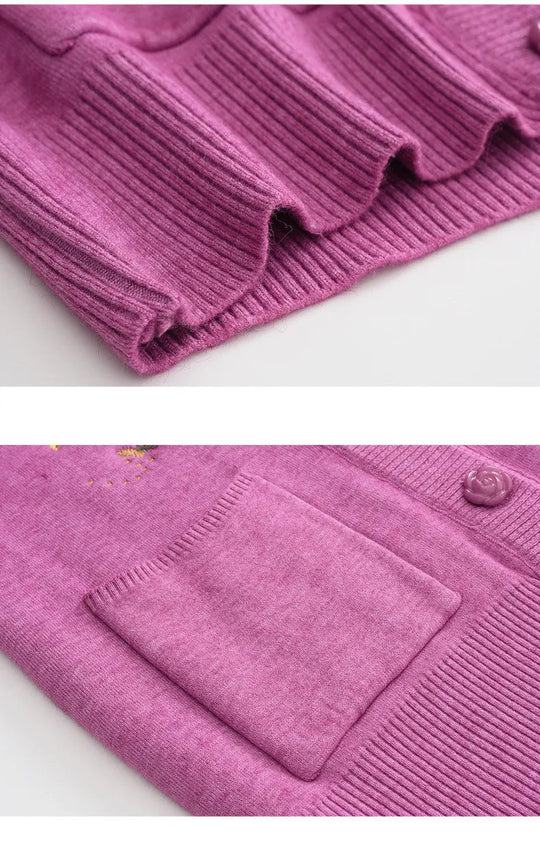 EB | Oversized Samtstrickpullover "Delight"