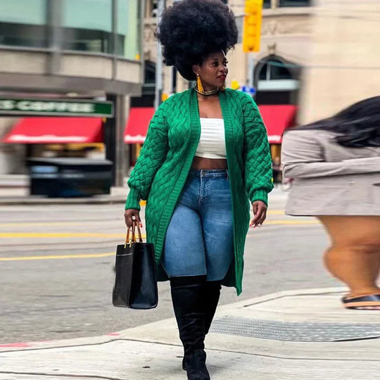 EB | Oversized Winter Whisper Gemütlicher Sweater