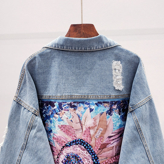 EB | Oversized Damen Denim Jacke
